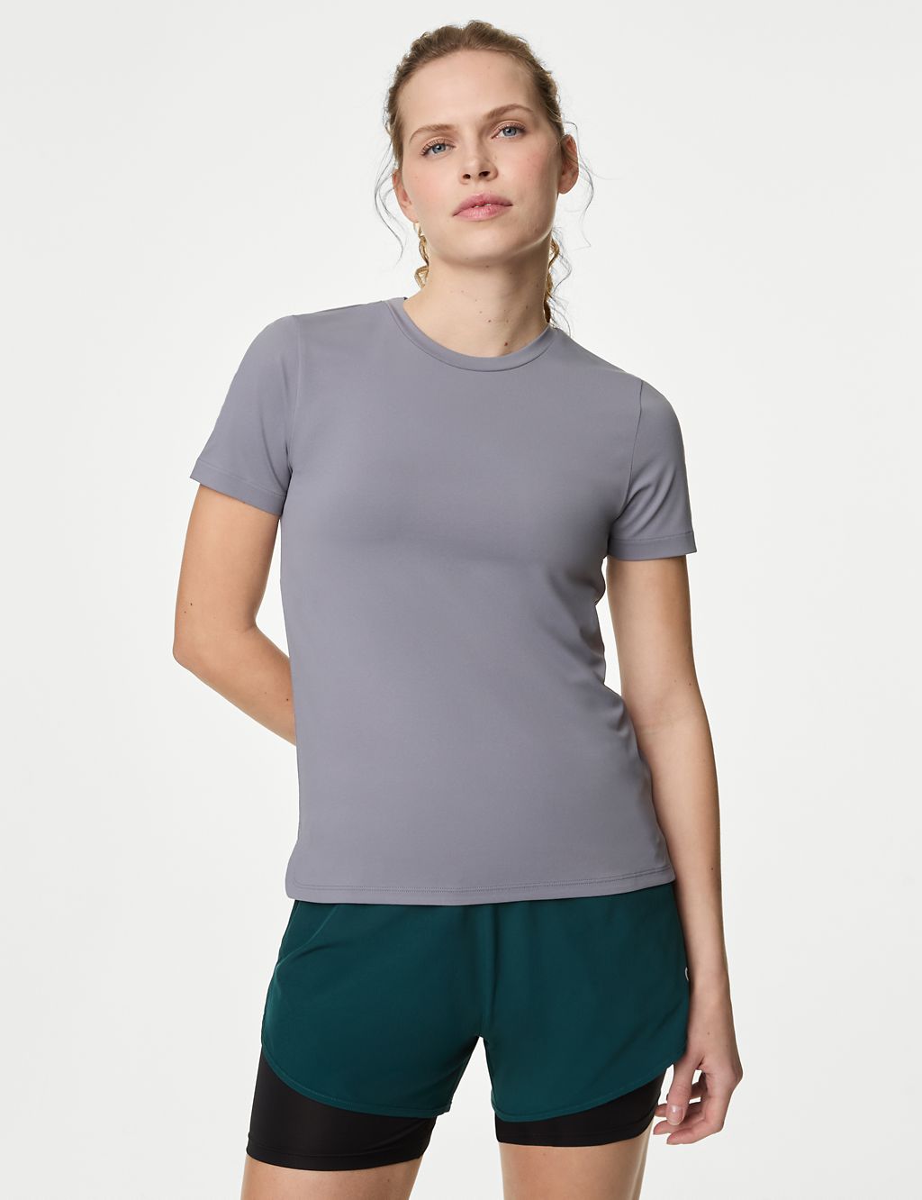 Scoop Neck Fitted T-Shirt 4 of 6
