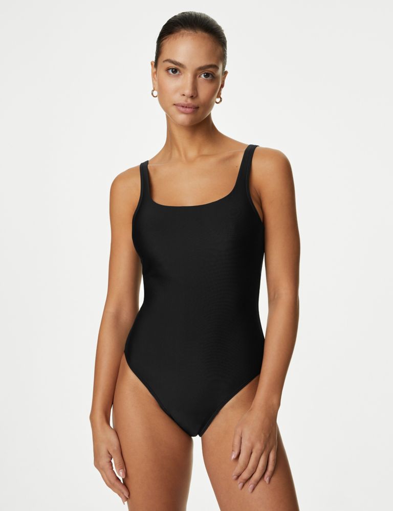 Scoop Neck Padded Period Swimsuit 4 of 5