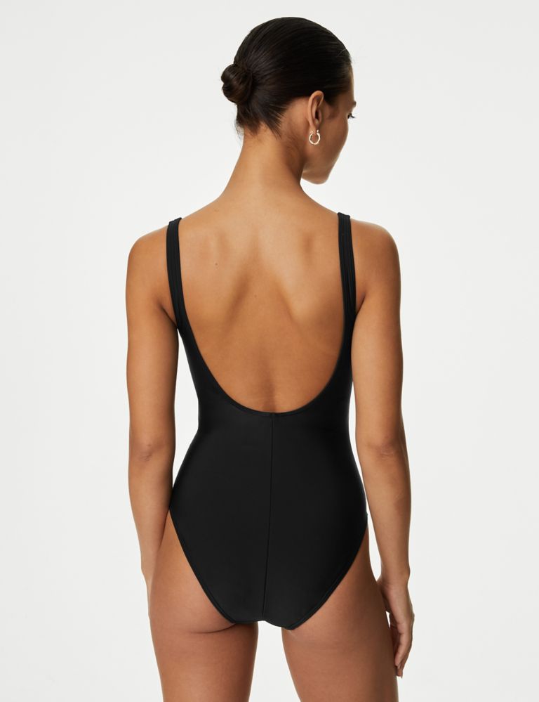 Scoop Neck Padded Period Swimsuit 5 of 5