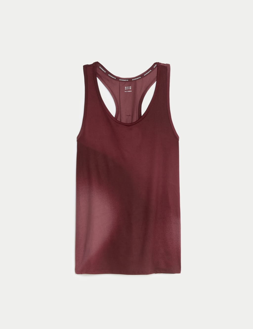 Scoop Neck Wrap Back Yoga Top, Goodmove