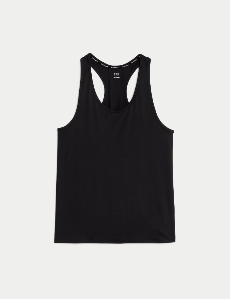 Scoop Neck Relaxed Sleeveless Yoga Top