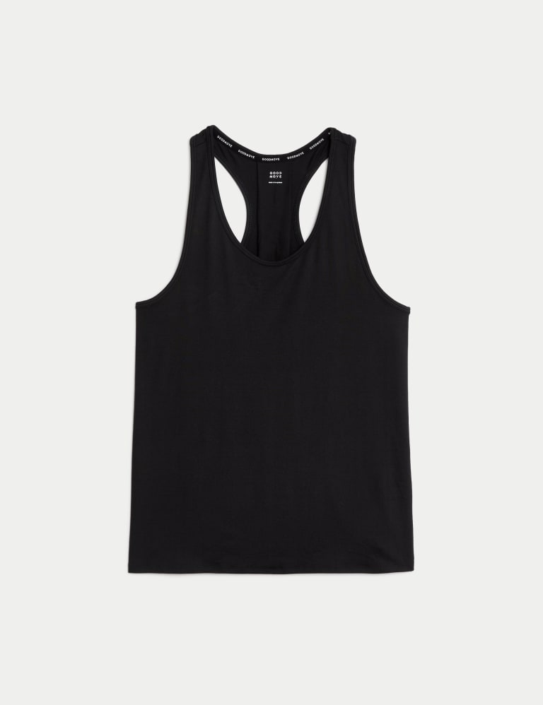 Scoop Neck Relaxed Sleeveless Yoga Top, Goodmove