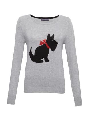 Scottie dog hot sale christmas sweater