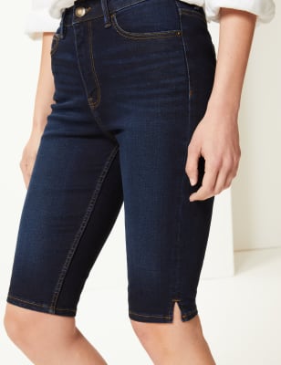 marks and spencer denim shorts