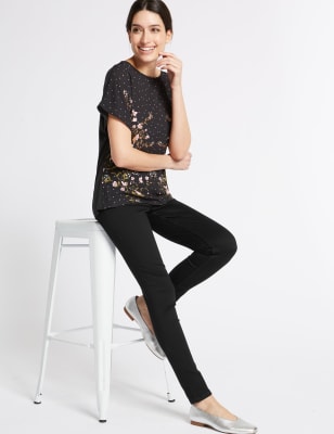 m&s sculpt and lift slim boot jeans