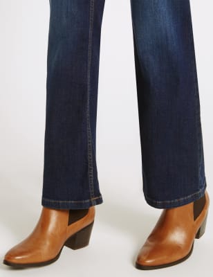 m&s sculpt and lift slim boot jeans