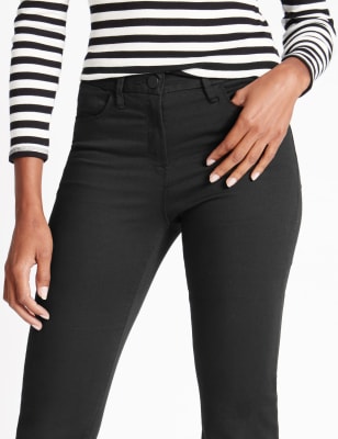 m&s slim bootcut jeans