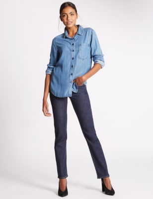 M&s sculpt and lift sales straight jeans