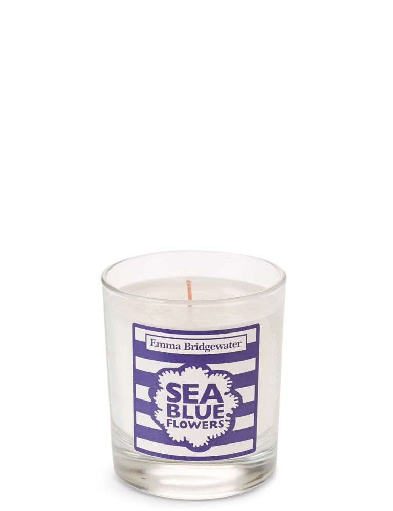 Sea Blue Flowers Candle 200g 2 of 2