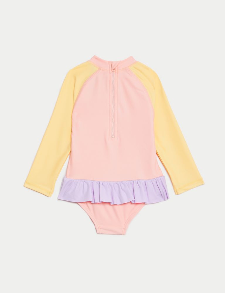 Seahorse Long Sleeve Swimsuit (0–3 Yrs) 2 of 3