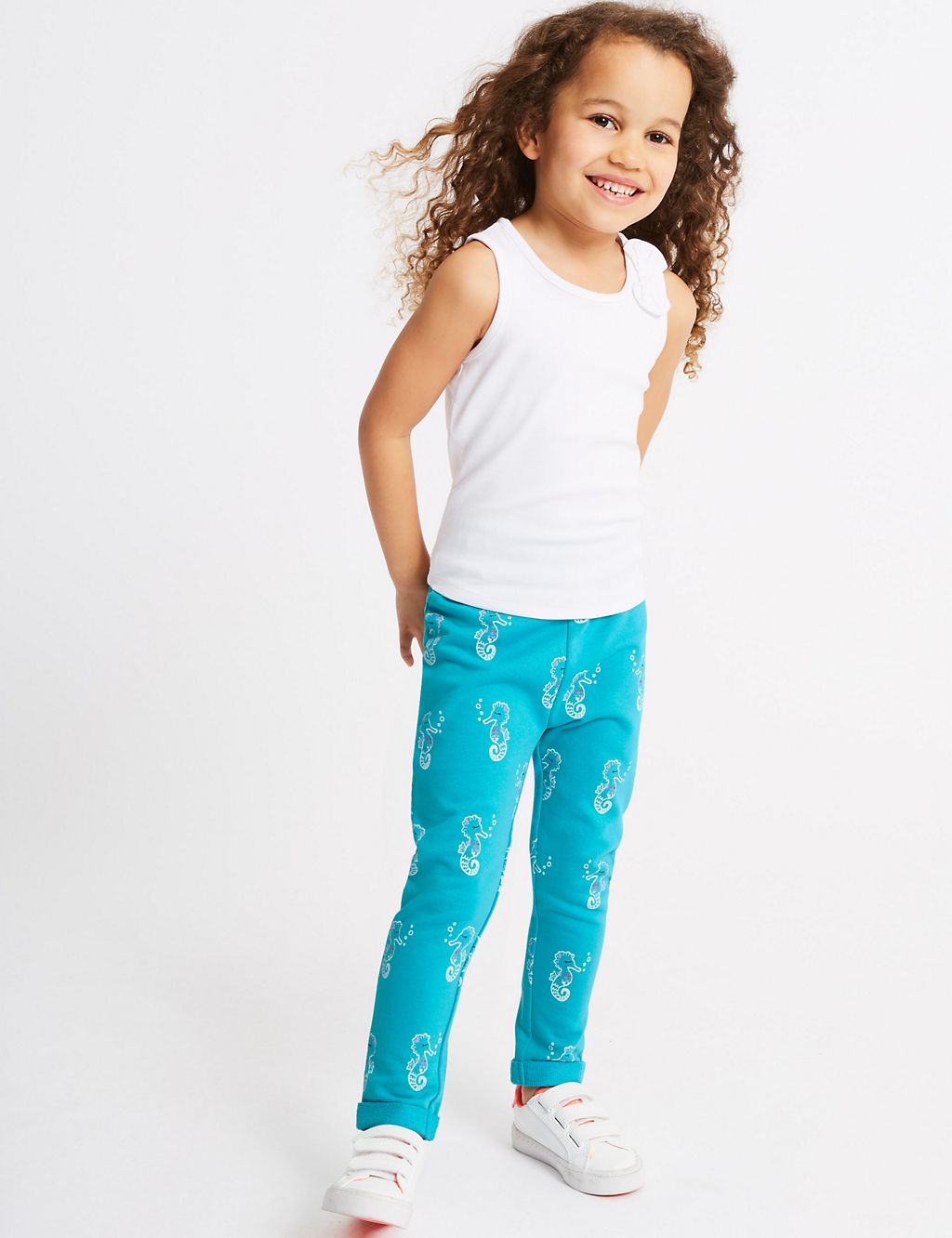 Seahorse Print Joggers (3 Months - 7 Years) 3 of 4