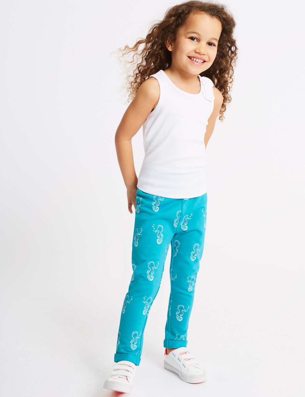 Seahorse Print Joggers (3 Months - 7 Years) 3 of 4
