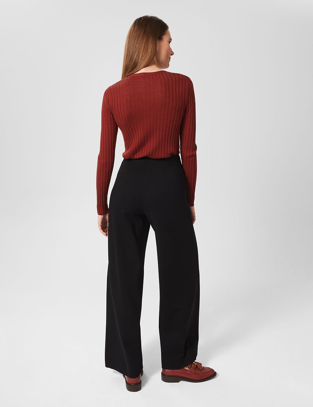 Seam Detail Wide Leg Trousers 5 of 5