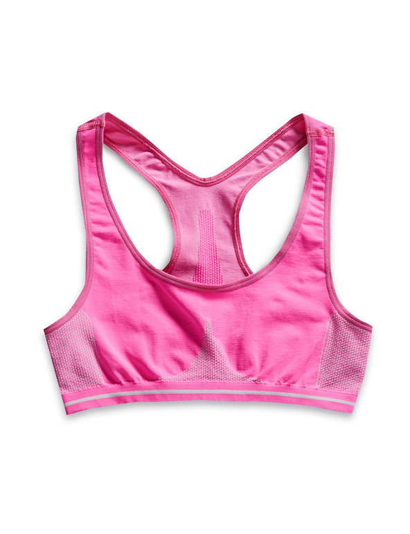 Seamfree Cropped Sports Top Image 1 of 2