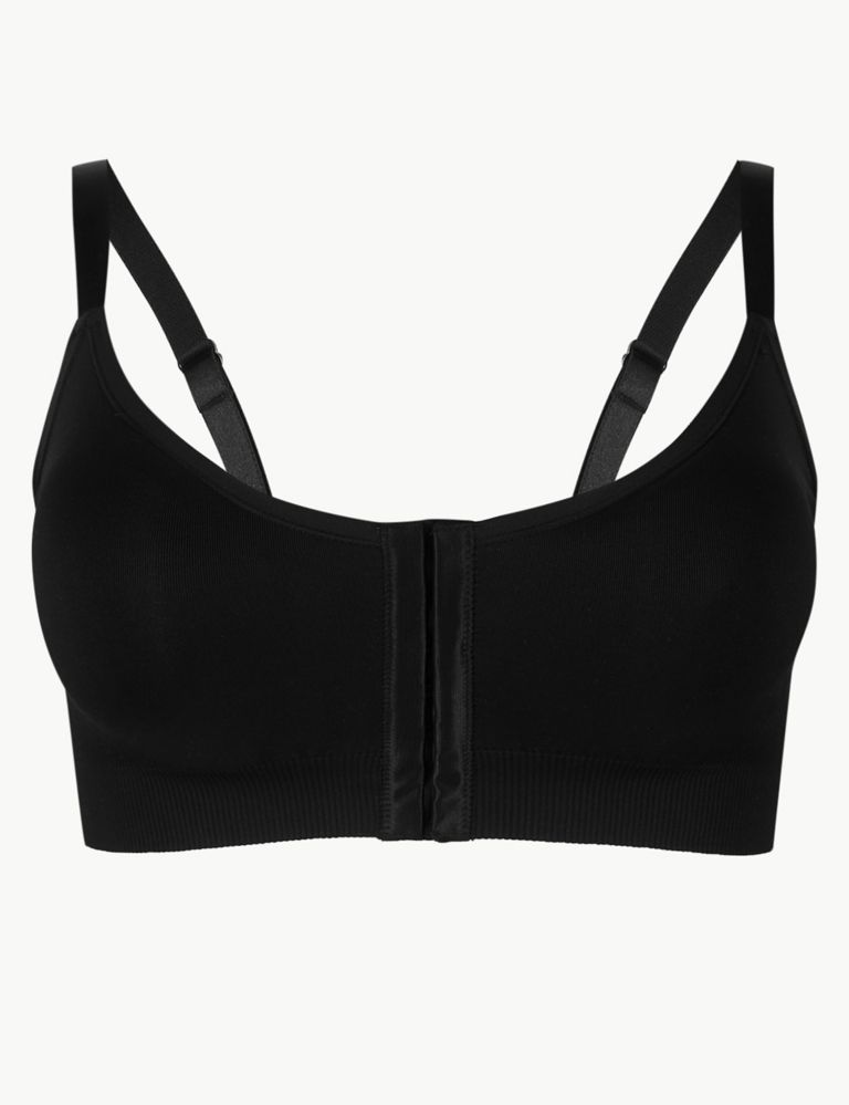 Seamfree Front Fastening Full Cup T-Shirt Bra A-E 2 of 5
