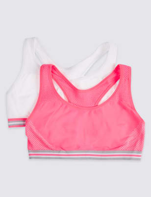 Seamfree Sports Crop Tops (9-16 Years) Image 1 of 2