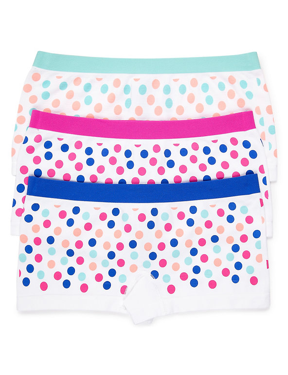 Seamfree Spotted Shorts (6-16 Years) Image 1 of 1