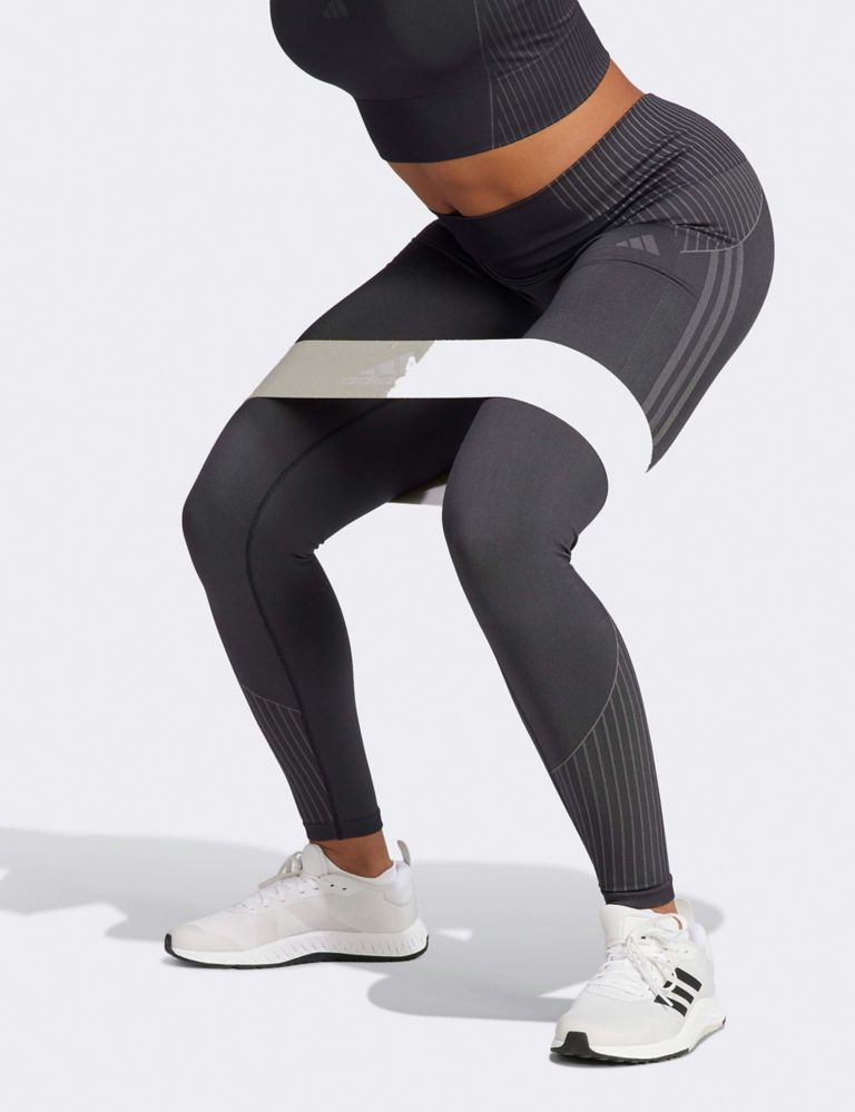 Superdry Core Sports High Waisted Leggings - Black/white