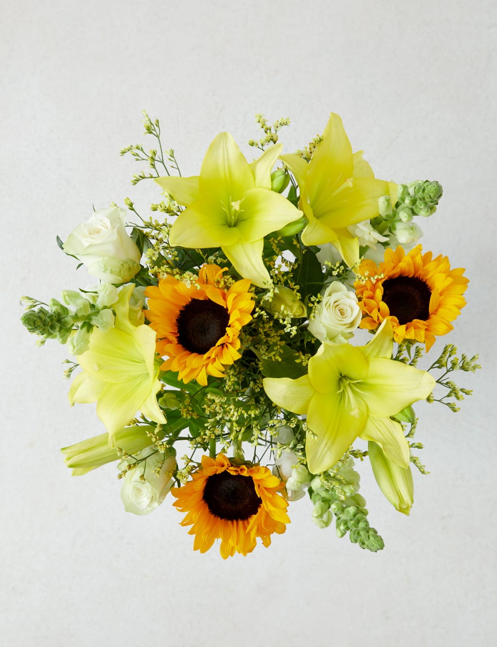 Seasonal Sunflower & Lily Bouquet M&S