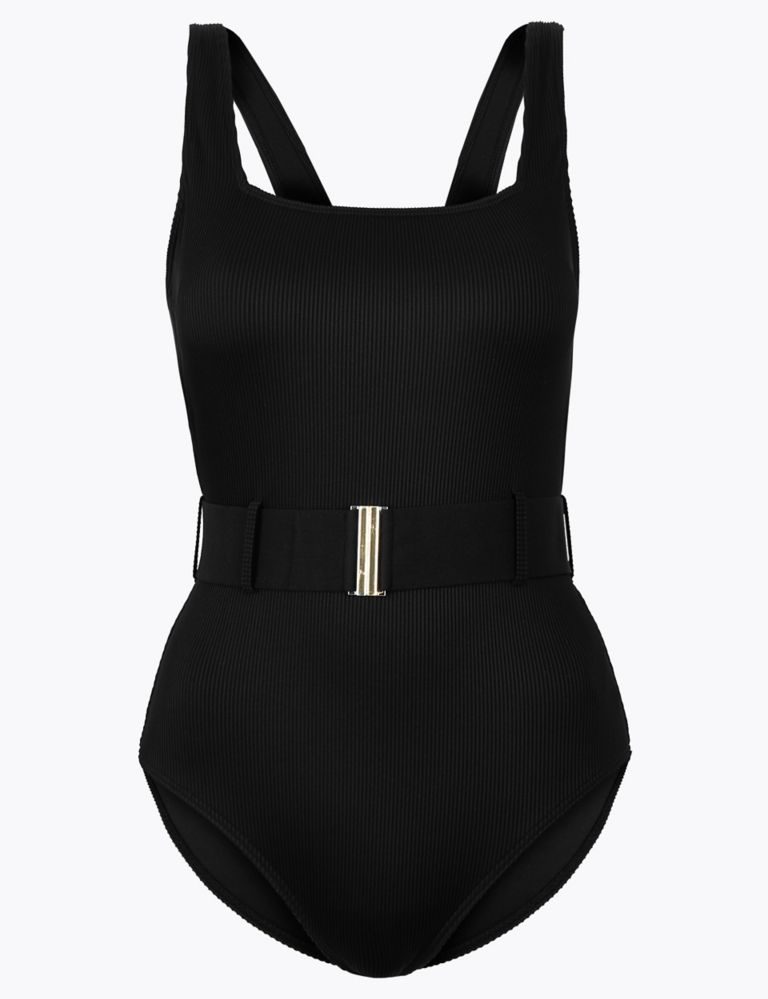 Secret Slimming™ Belted Bandeau Swimsuit 2 of 4