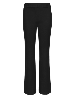 black slimming trousers
