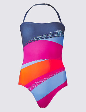 Secret Slimming™ Colour Block Swimsuit Image 2 of 4