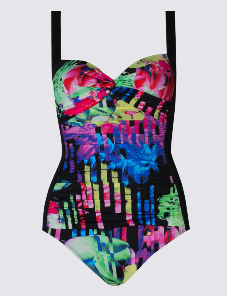 Secret Slimming™ Digital Floral Swimsuit 2 of 3