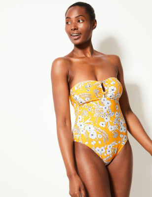 M&s cheap bandeau swimsuits