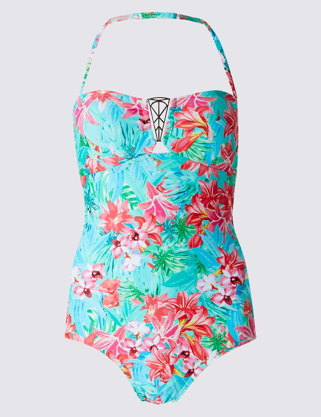 Secret Slimming™ Floral Swimsuit 1 of 4