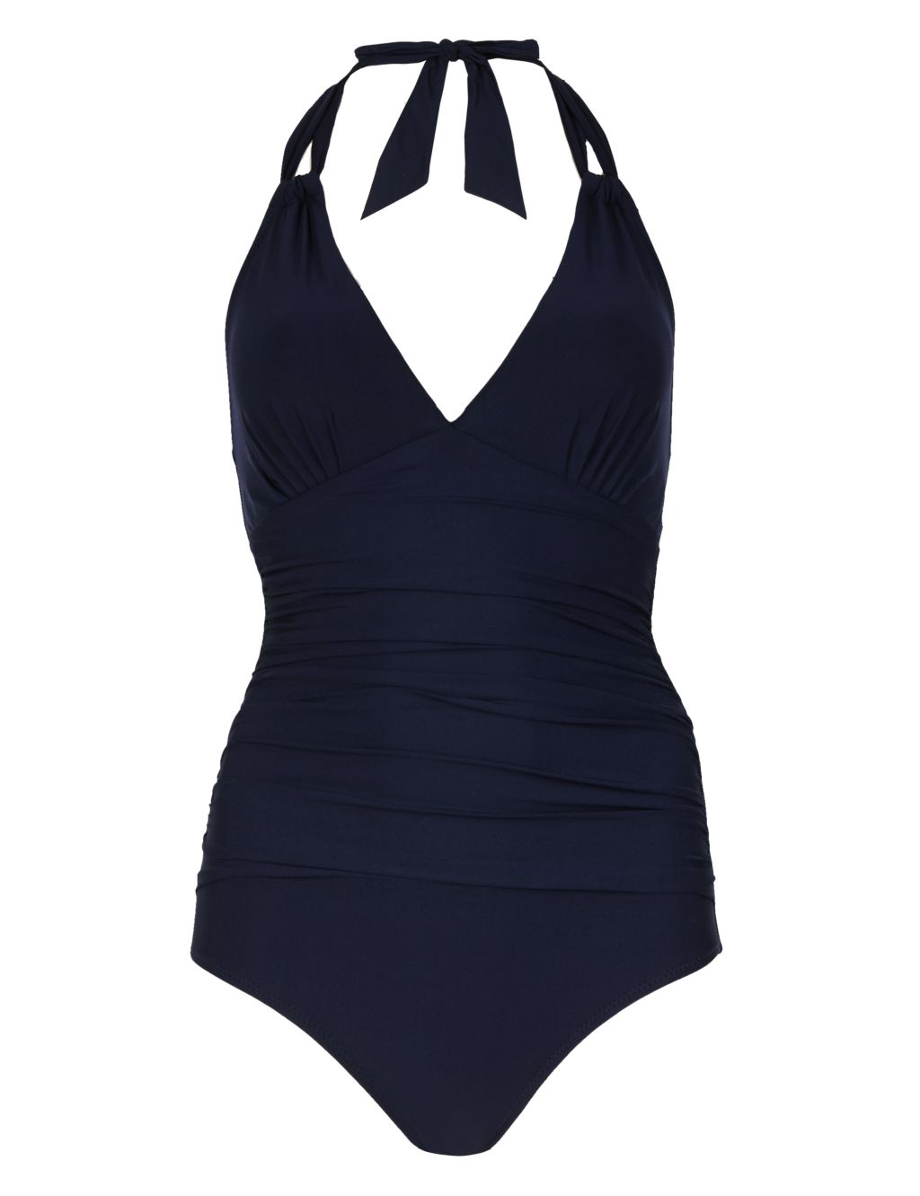 Secret Slimming™ Halterneck Plunge Swimsuit 1 of 4
