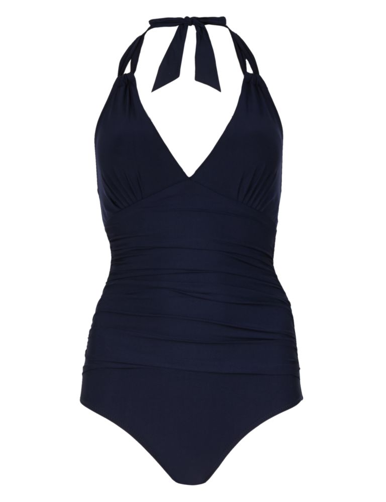 Secret Slimming™ Halterneck Plunge Swimsuit 3 of 4