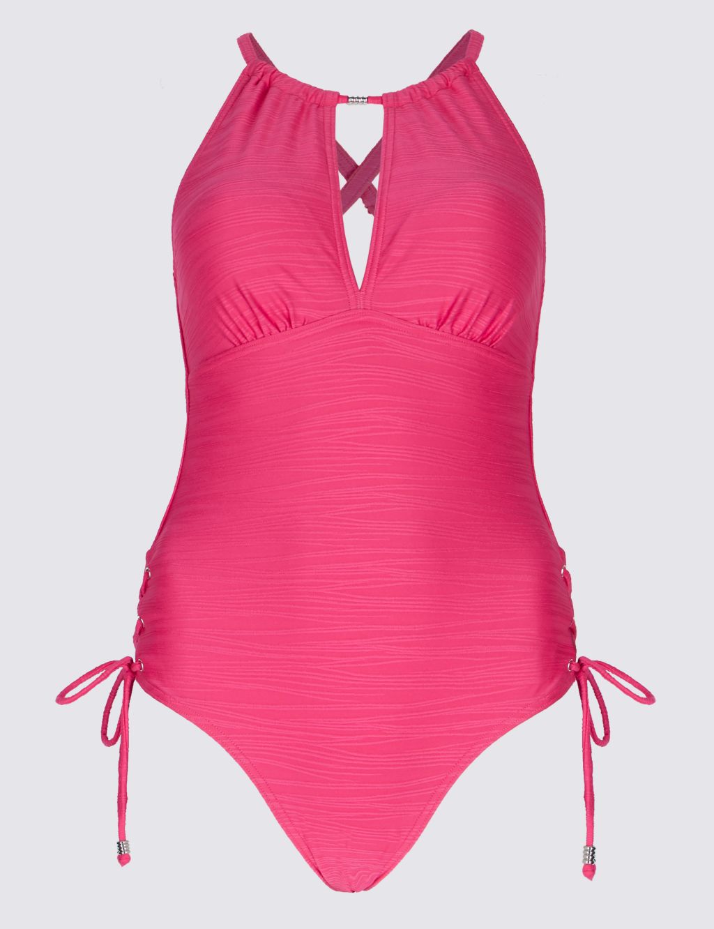 Secret Slimming™ High Neck Padded Swimsuit 1 of 6