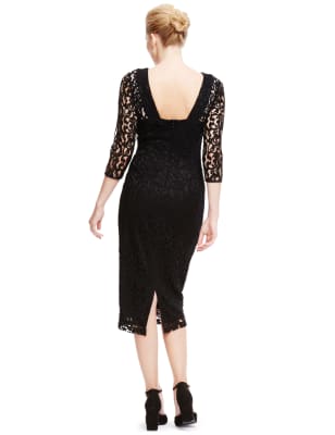 Secret Slimming™ Lace Bodycon Dress, M&S Collection