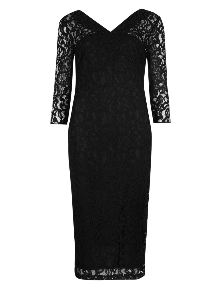 Secret Slimming™ Lace Bodycon Dress, M&S Collection