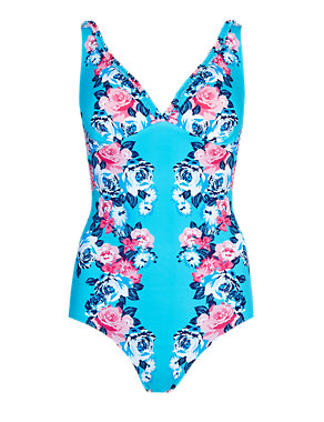 Secret Slimming™ Longer Length Floral Swimsuit Image 2 of 4