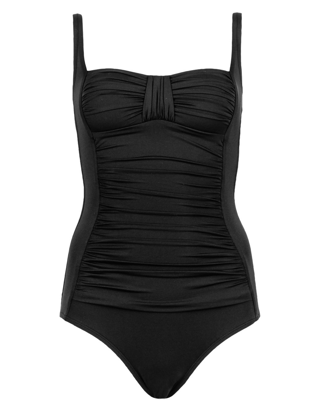 Secret Slimming™ Longer Length Ruched Bandeau Swimsuit 1 of 3