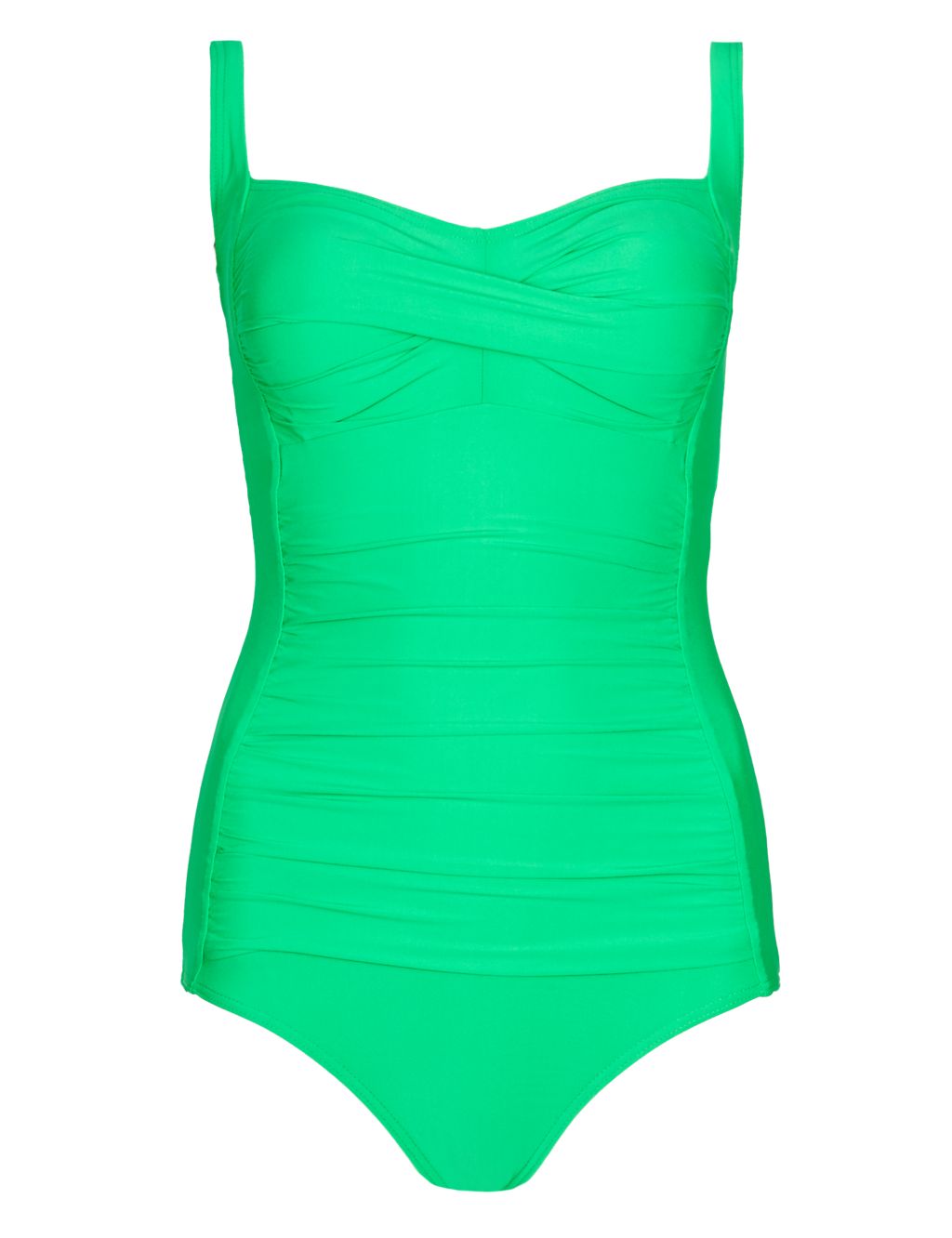 Secret Slimming™ Longer Length Twisted Front Swimsuit 1 of 4