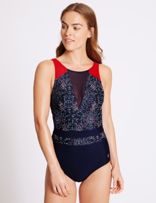 Secret Slimming™ Plunge Swimsuit, M&S Collection