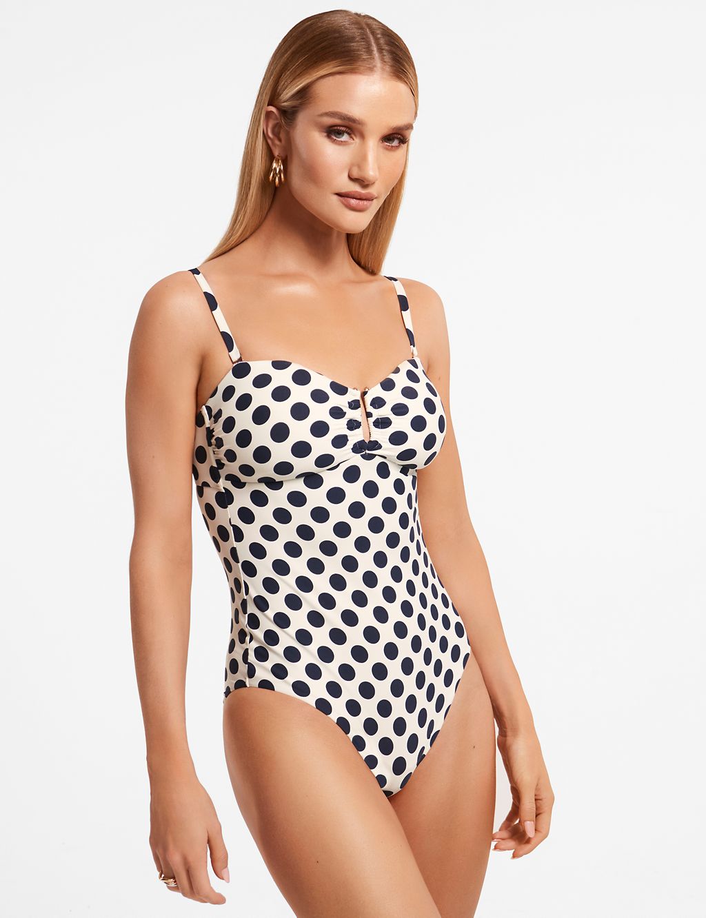 Secret Slimming™ Non-Wired Bandeau Swimsuit 3 of 6