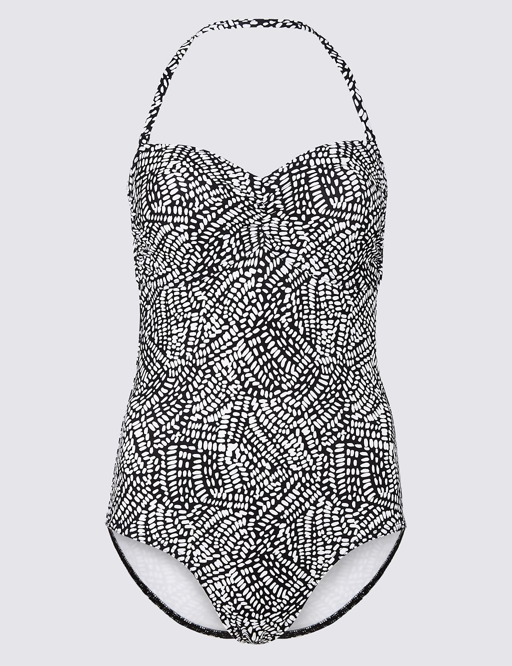 Secret Slimming™ Non-Wired Bandeau Swimsuit 1 of 4
