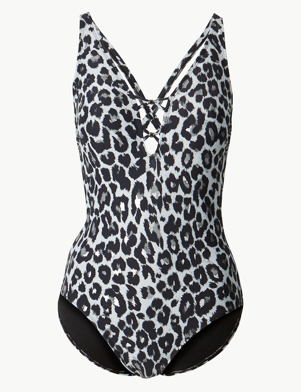 Secret Slimming™ Non-Wired Plunge Swimsuit 1 of 4