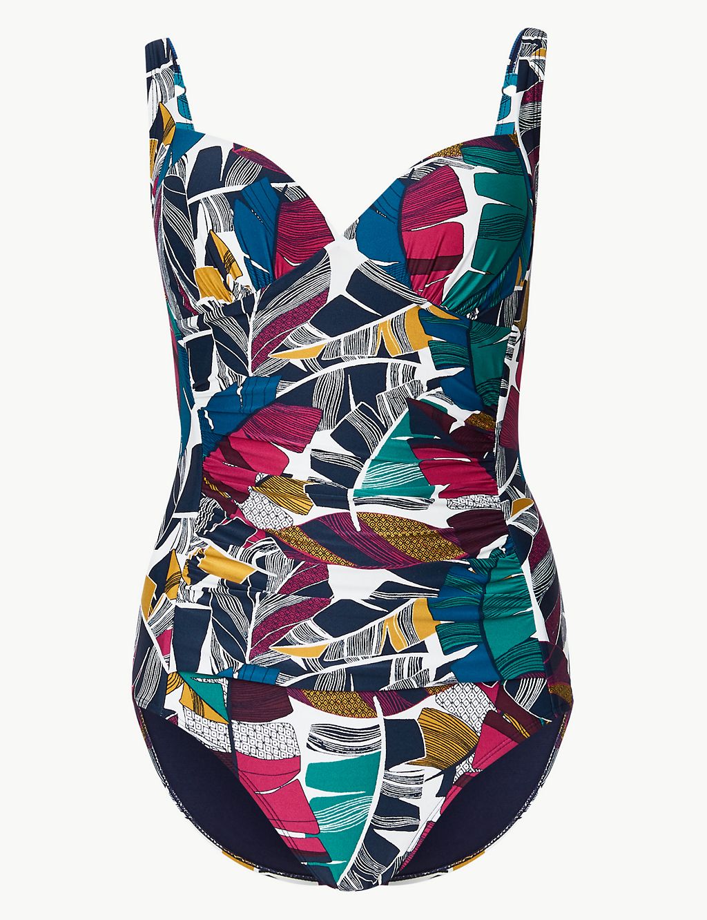 Secret Slimming™ Non-Wired Plunge Swimsuit 1 of 3