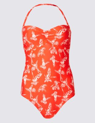 Secret Slimming™ Parrot Print Swimsuit Image 2 of 4