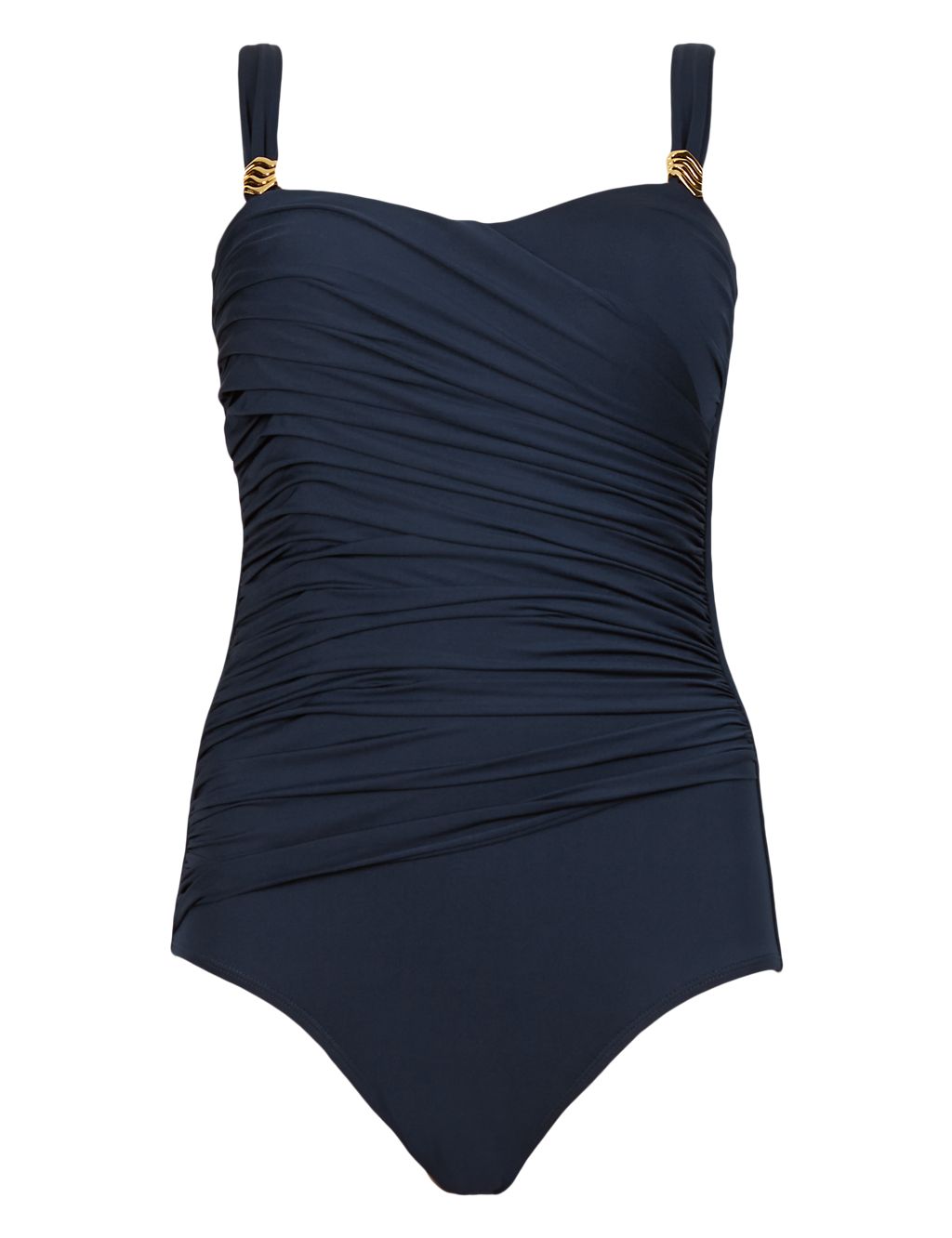 Secret Slimming™ Pleated Front Swimsuit 1 of 4
