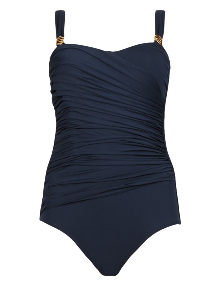 Secret Slimming™ Pleated Front Swimsuit 3 of 4