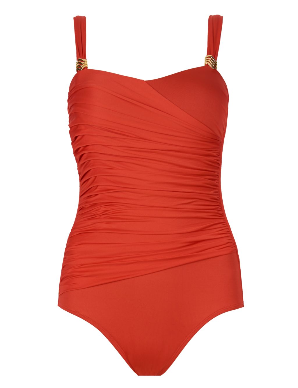 Secret Slimming™ Pleated Front Swimsuit 1 of 3