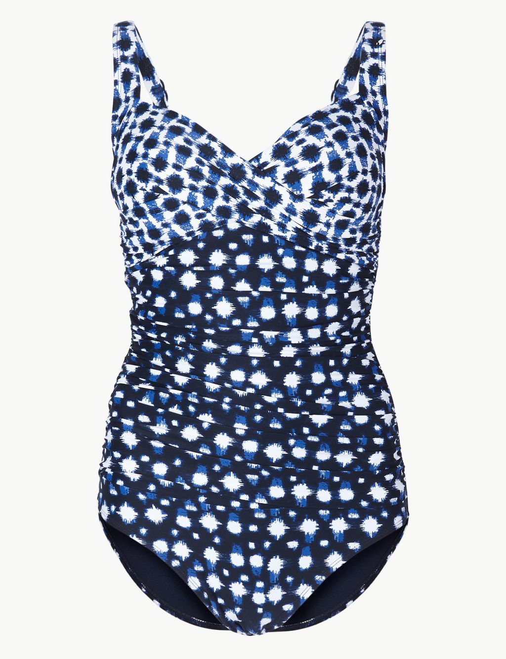 Secret Slimming™ Plunge Twisted Longer Length Swimsuit | M&S Collection ...
