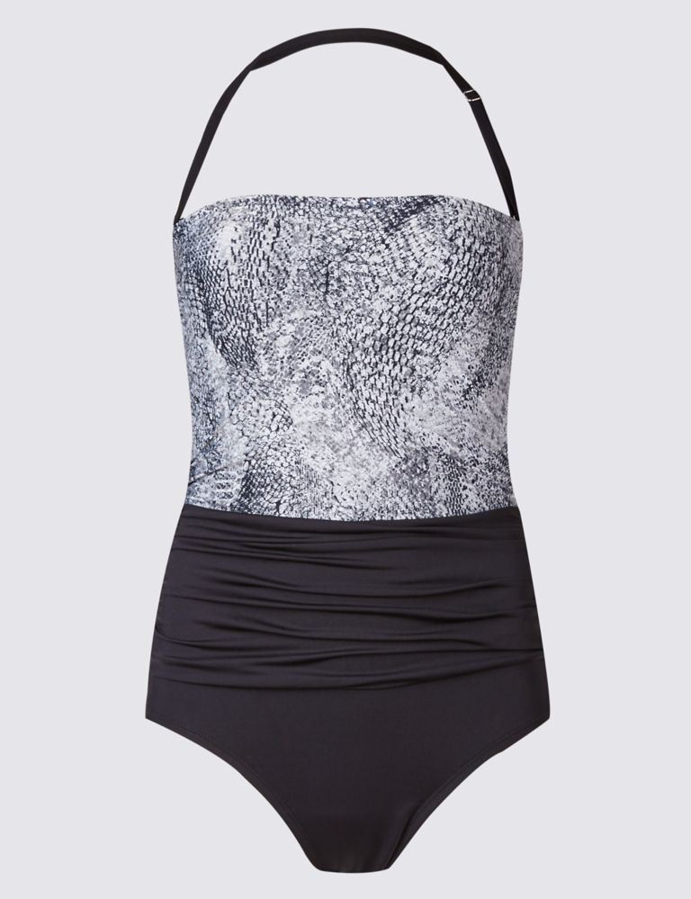 Secret Slimming™ Printed Bandeau Swimsuit 2 of 4