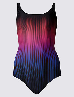 Secret Slimming™ Printed Sporty Swimsuit Image 2 of 3