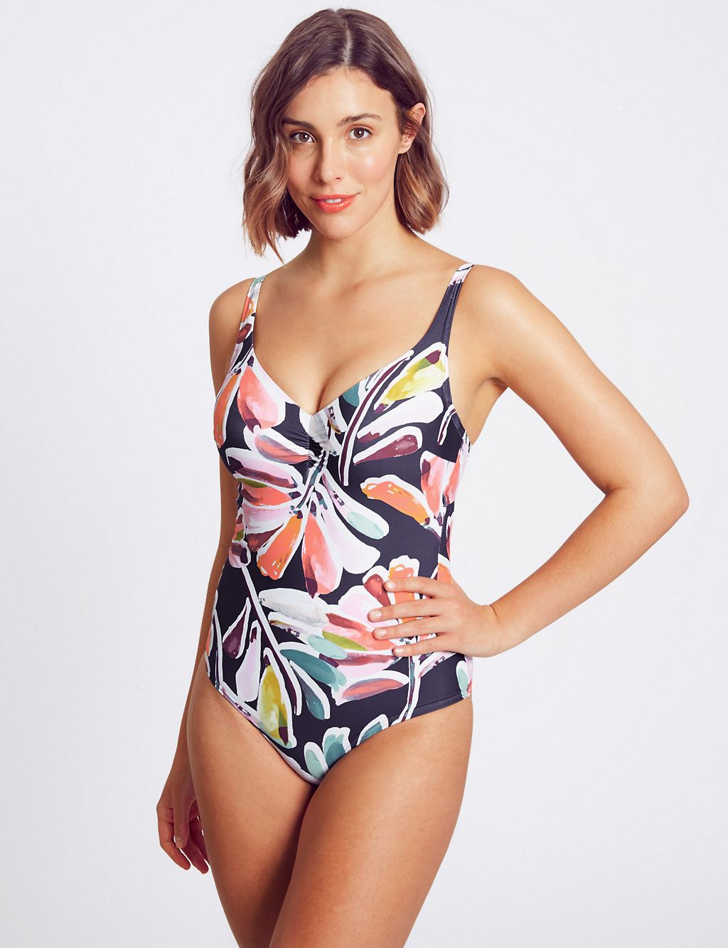 Secret Slimming™ Printed Wired Swimsuit DD-G 3 of 3